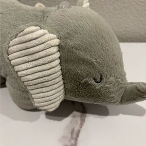 Carter's Plush Gray Elephant Stuffed Animal with Teether
